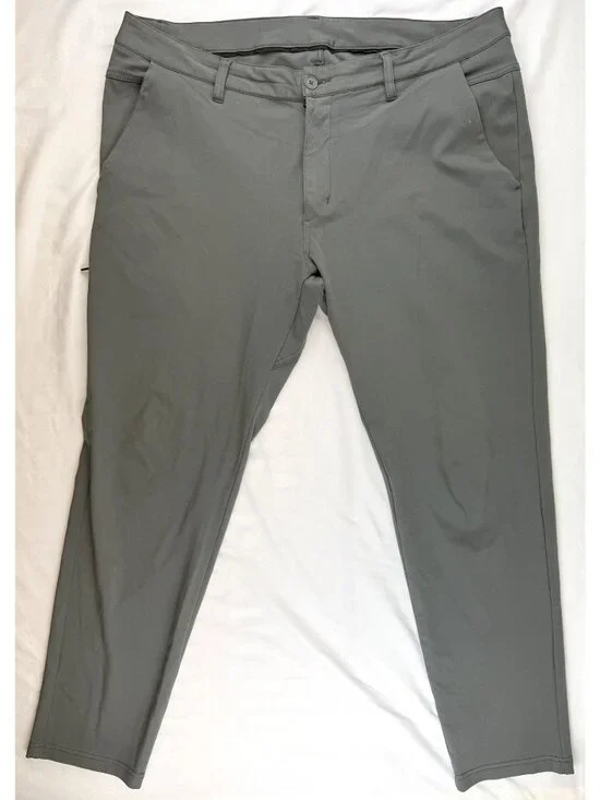 BYLT Premium Basics Everyday Pant 2.0 Men's Size XXL (38*30) Gray Slim Fit Stret - Picture 1 of 9